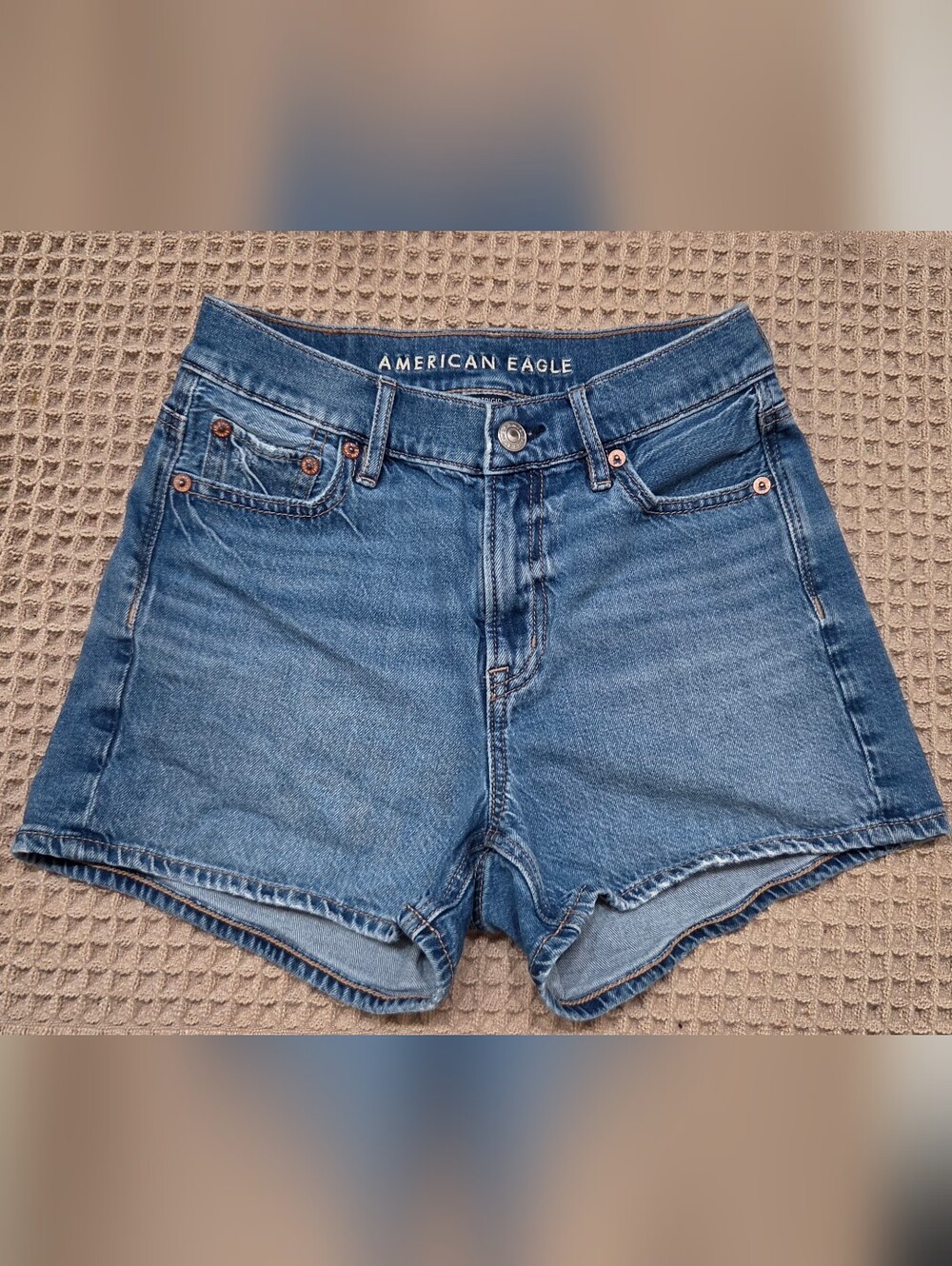 American Eagle Outfitters Women's Blue Denim Shorts
